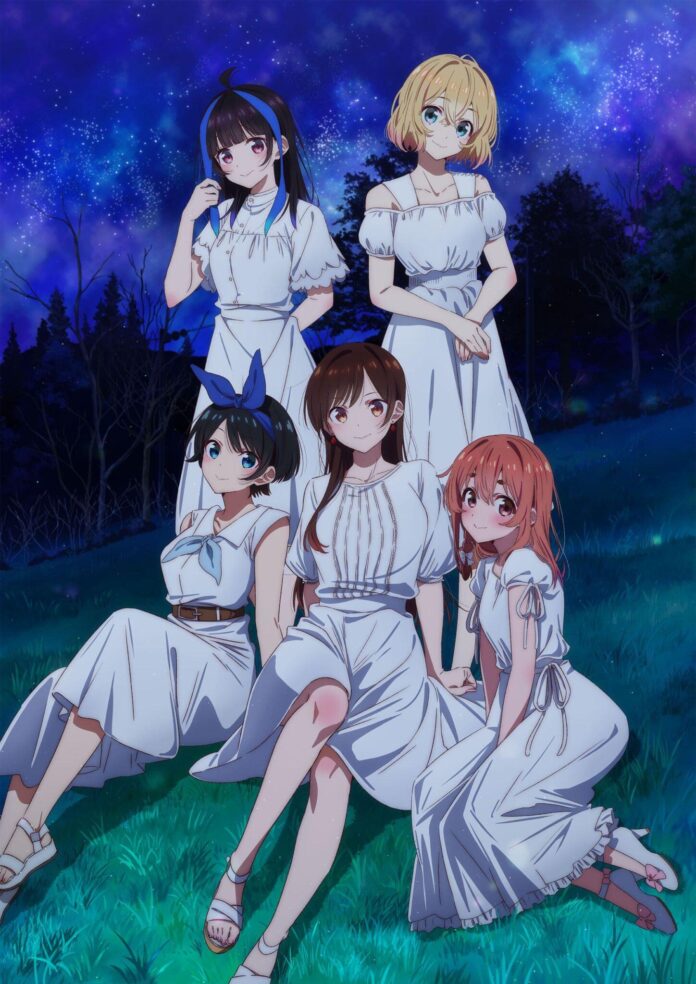 Chizuru, Mini, Mami, Ruka y Sumi de Rent a Girlfriend