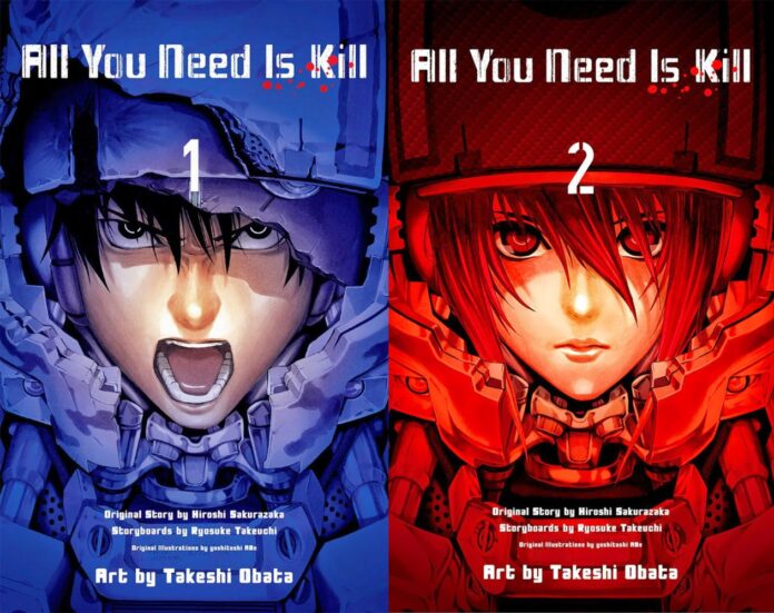 Portadas del manga All You Need Is Kill - ChirChi