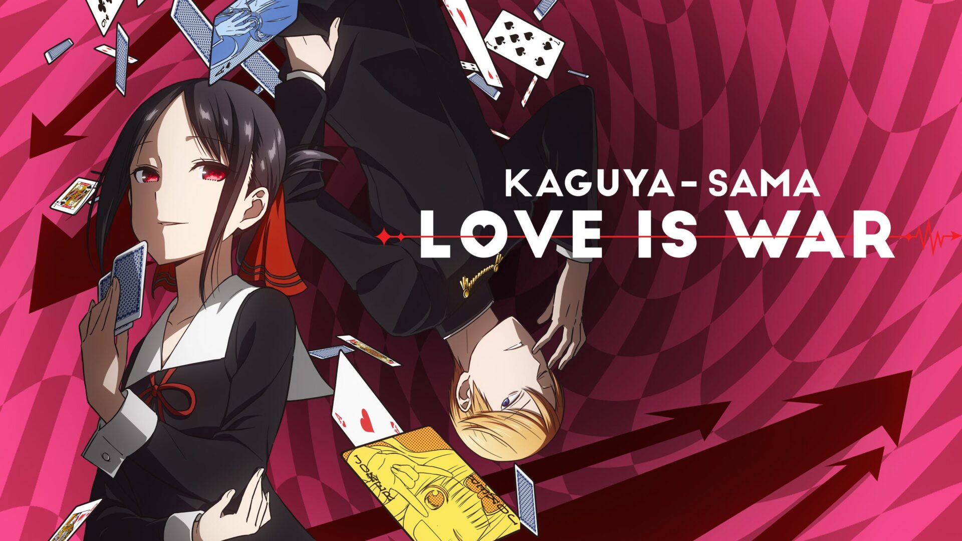 Anime Kaguya-Sama: Love is War.