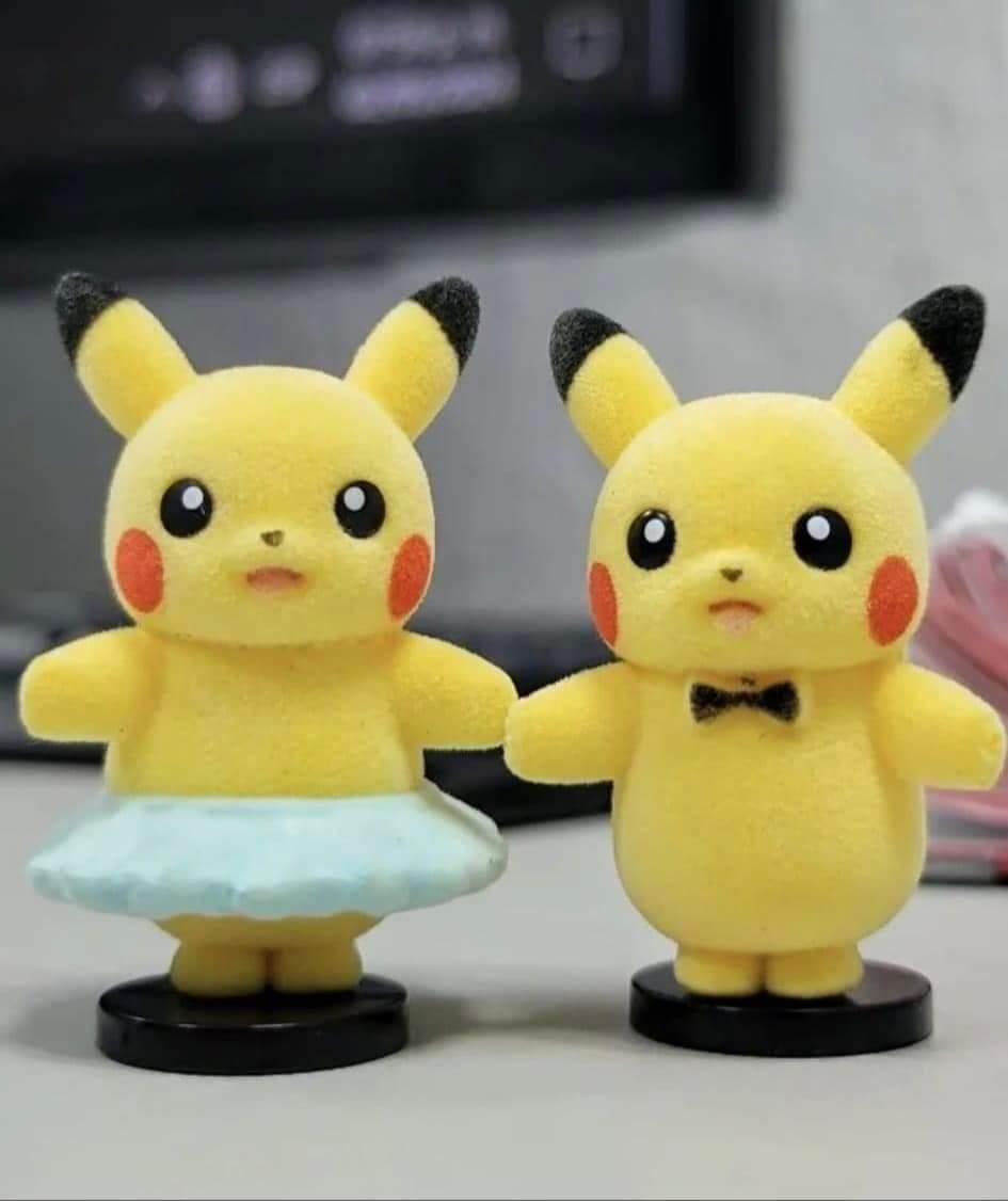 La adorable versión en ternurin de Pikachu.