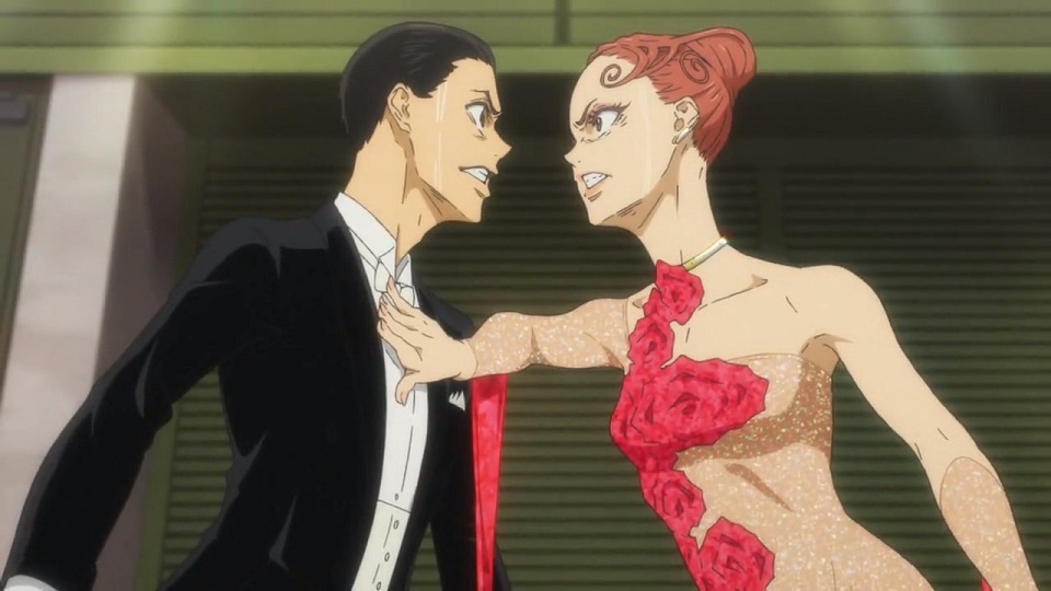 Tatara Fujita y Chinatsu Hiyama de Ballroom e Yōkoso