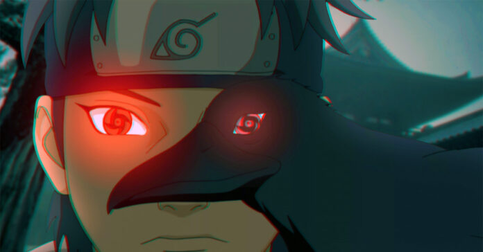 Shisui Uchiha de Naruto con el Sharingan